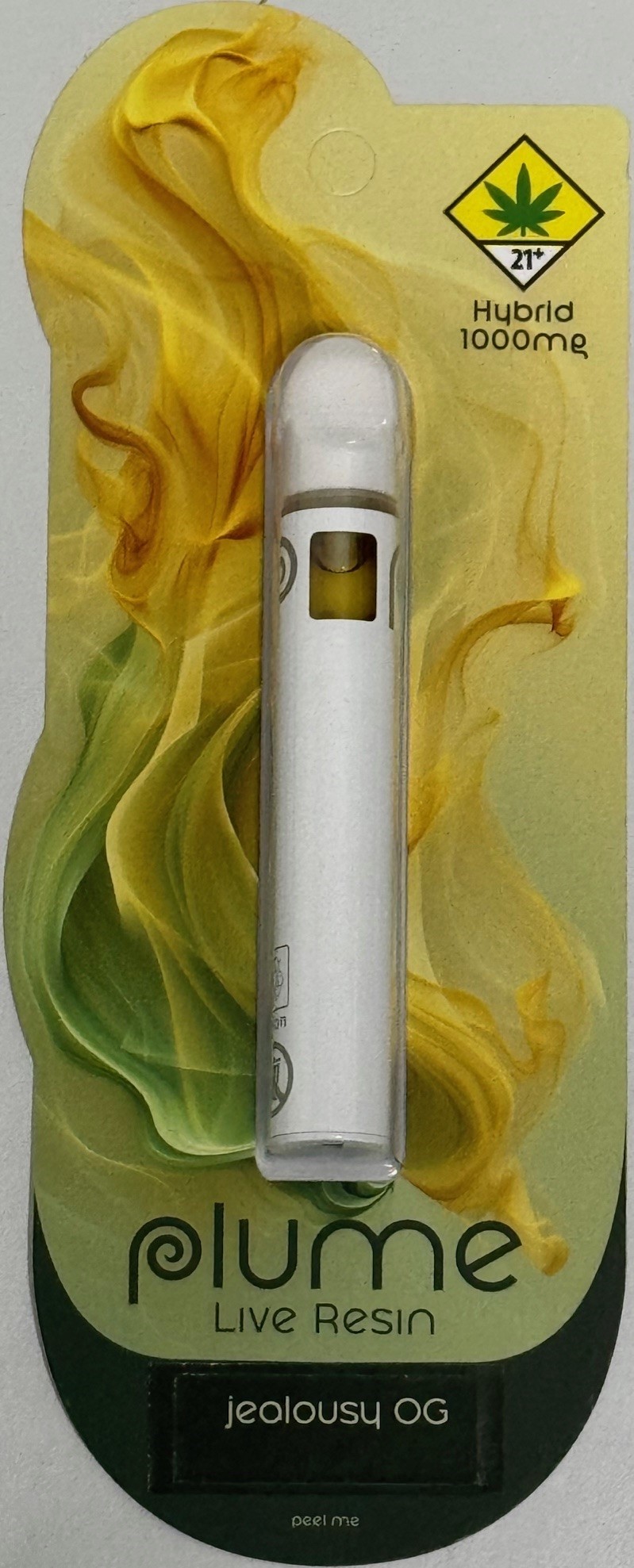 Photograph of product: Jealousy OG Live Resin Disposable Cartridge