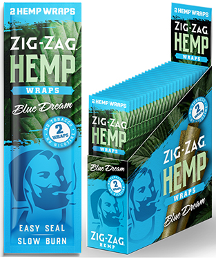 Photograph of Product: Zig Zag | Hemp Wraps | BLUE DREAM