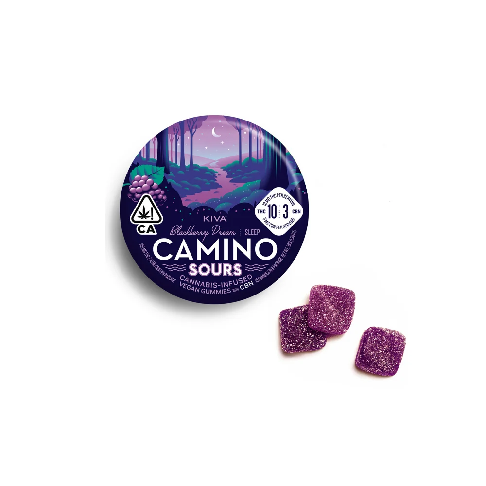 Photograph of product: 10:3 THC/CBN Blackberry Dream | Gummy 10-Pack