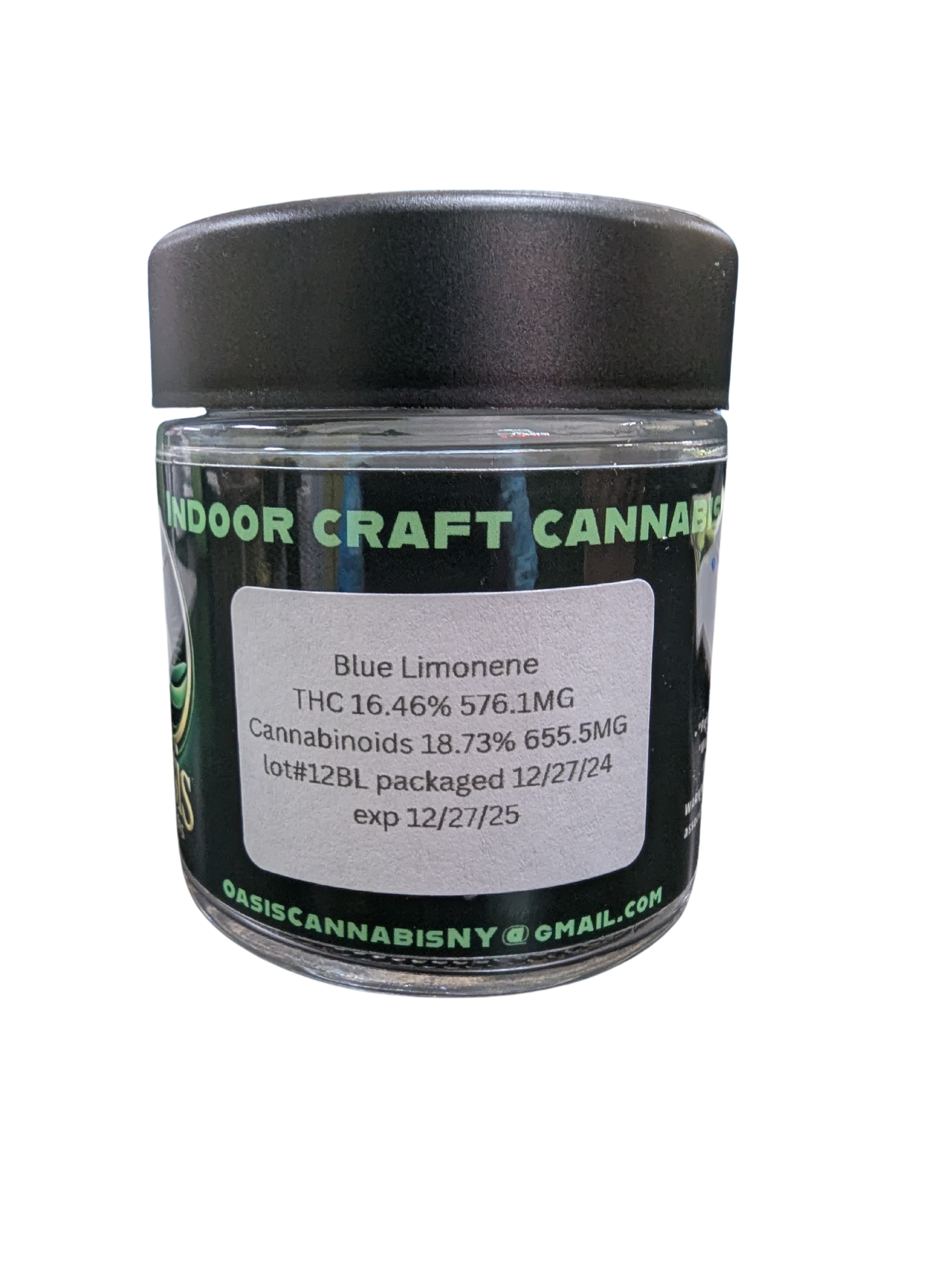 Photograph of product: Oasis Oui'd | Blue Limonene | Flower | 3.5g
