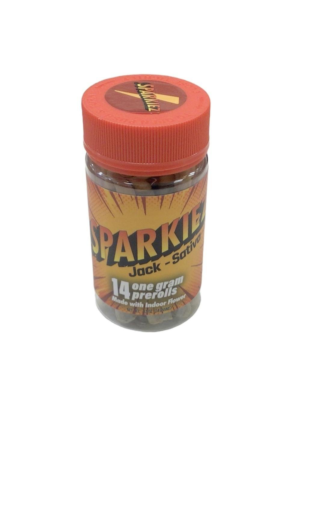 Photograph of product: Sparkiez- Jack 14 Pack Pre-Rolls Oui'd
