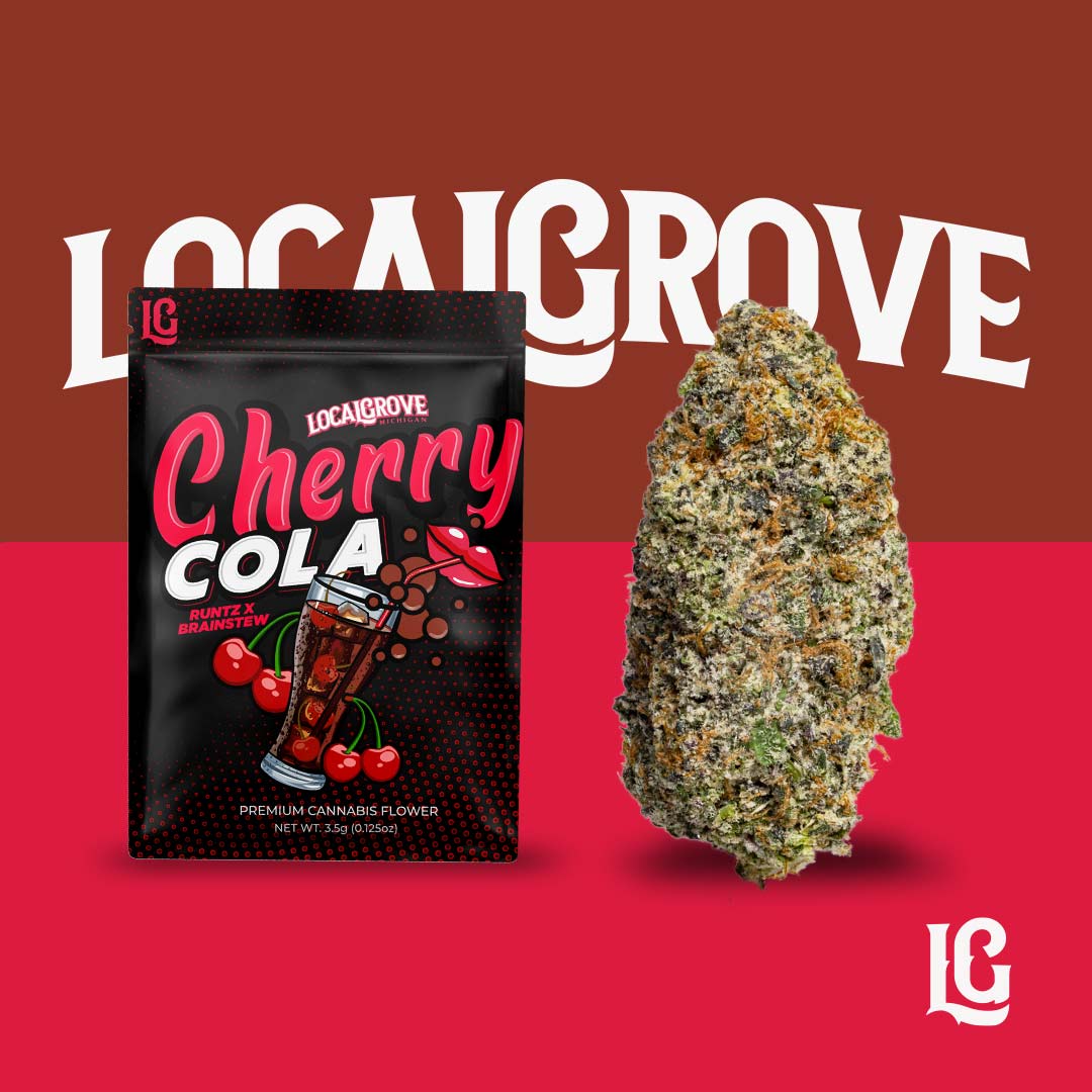 Photograph of product: Local Grove Prepackaged Flower | Cherry Cola - 14g