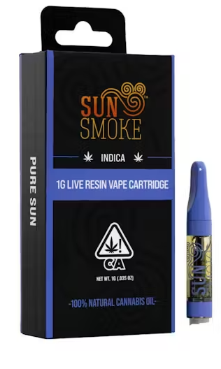 Photograph of product: LIVE RESIN LEMON KUSH CARTRIDGE 1G O5