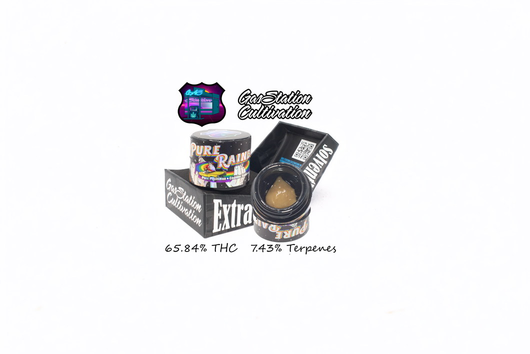 Photograph of product: Pure Rainbow | 1g Live Rosin (Tier 1)