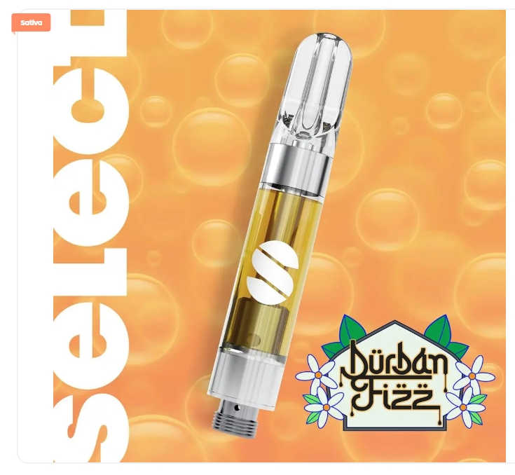 Photograph of product: Durban Fizz Liquid Diamonds Cart 0.5g