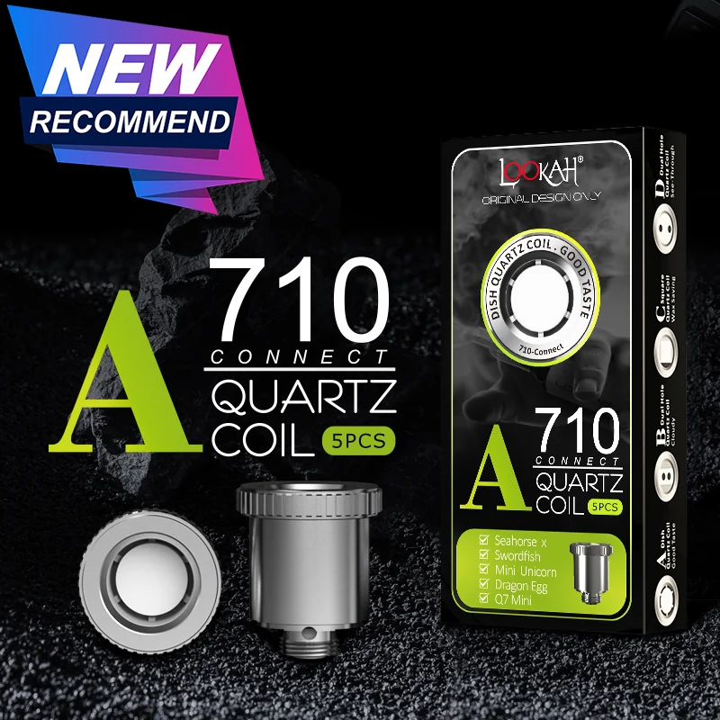 Photograph of product: Lookah l A 710 Connect Quartz Coil  l 5pcs