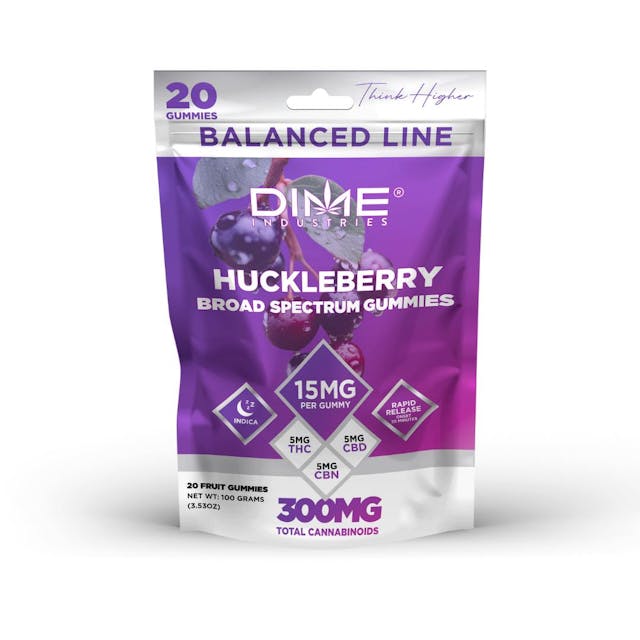 Photograph of product: Huckleberry | 2pk CBN Gummies