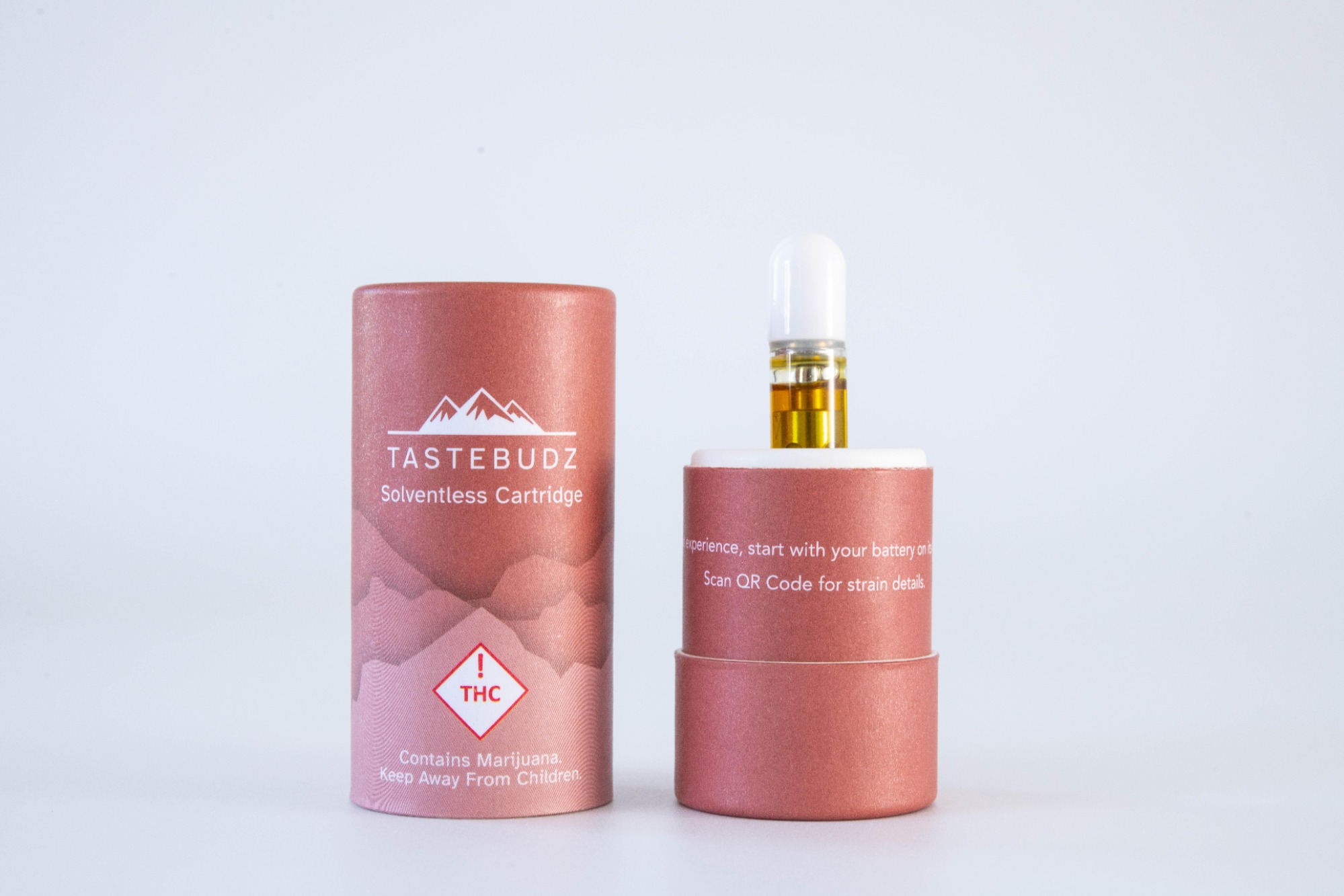 Photograph of product: Tastebudz Carts - (S) Live Rosin Cartridge