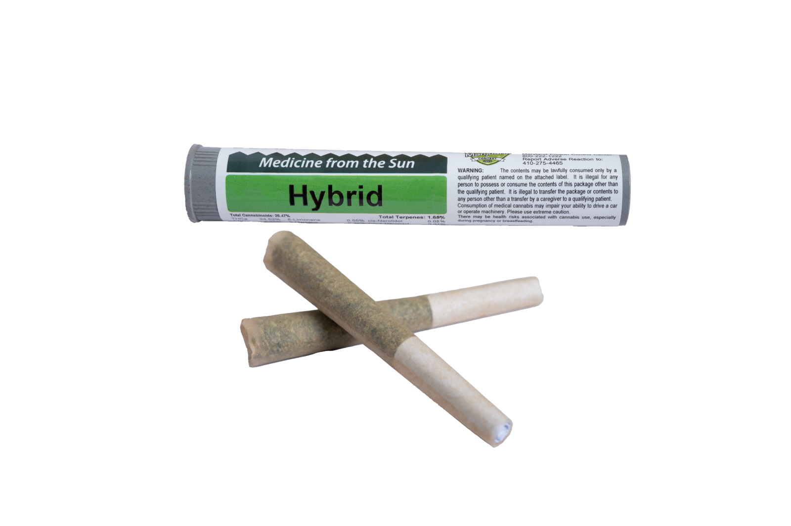 Photograph of product: Sunmed | Peanut Butter Breath Pre Roll (2pk)