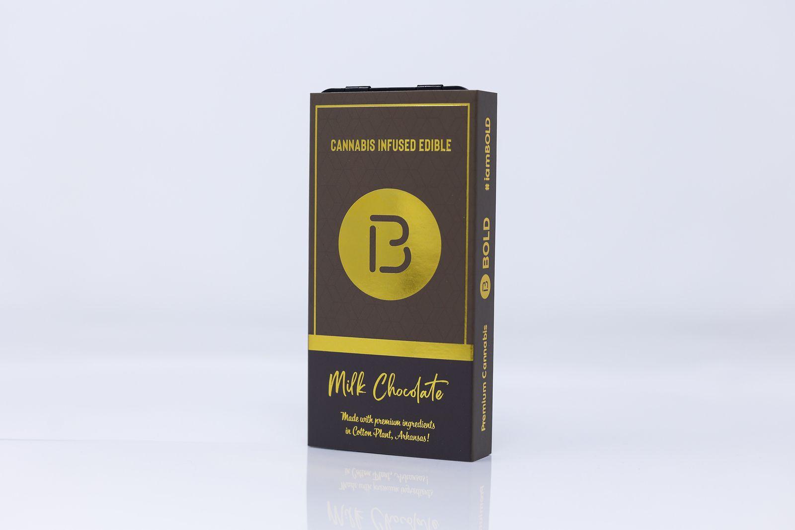Photograph of product: BOLD | Milk Chocolate | Chocolate | 100mg