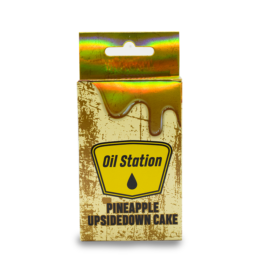 Photograph of product: AMA Oil Station | Vape Cart | Pineapple Upside Down Cake| 1g