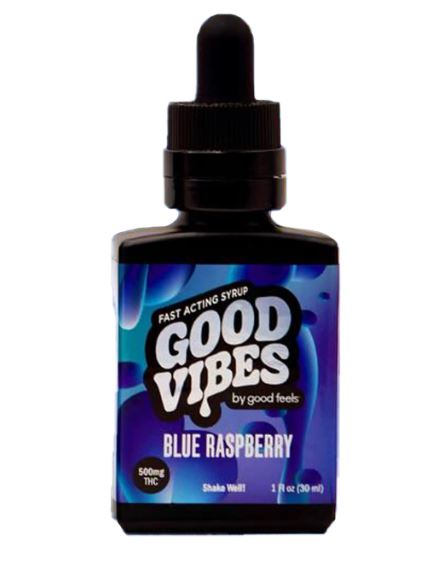 Photograph of product: Blue Raspberry Syrup | 500mg/30ml