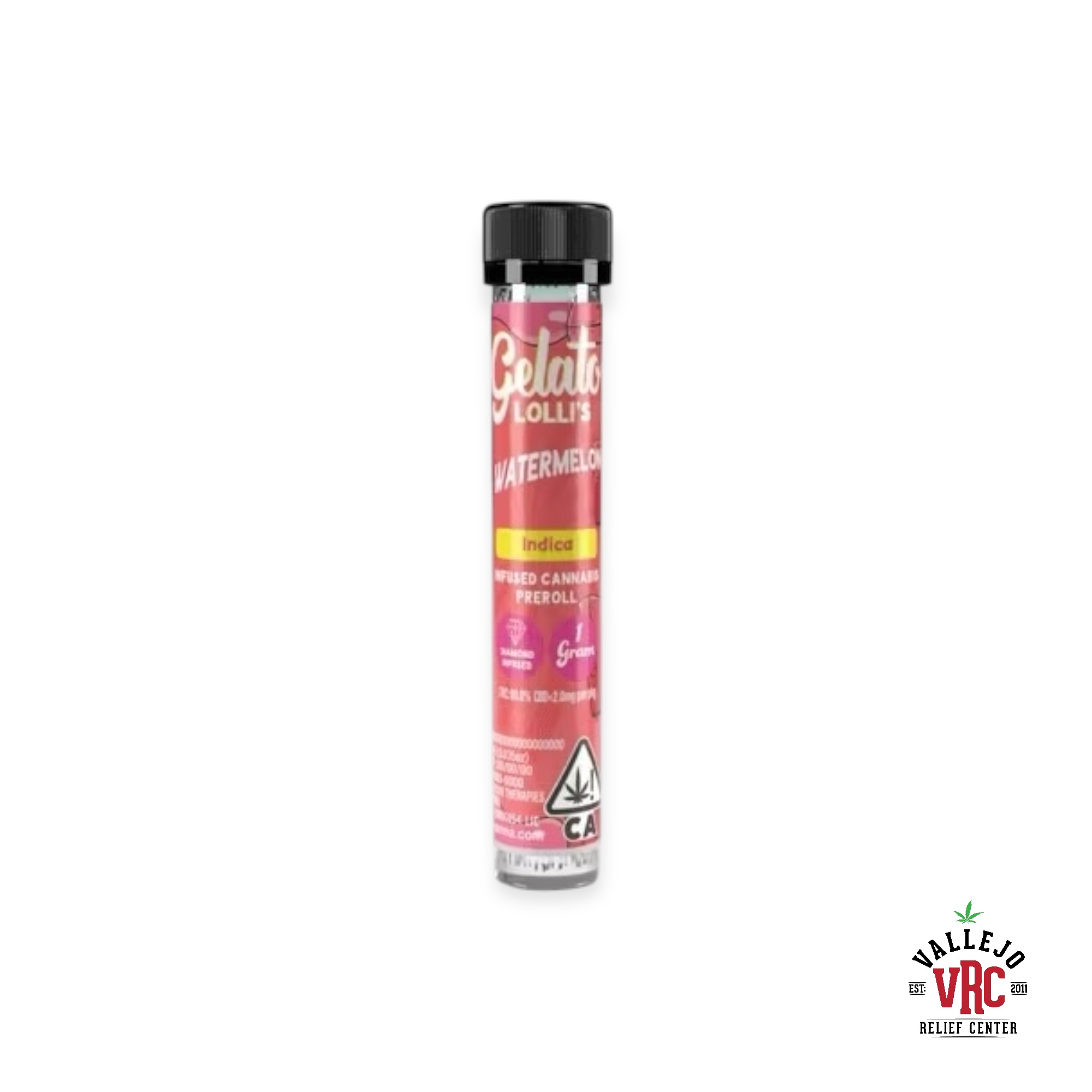 Photograph of product: LOLLI'S WATERMELON  1.2G INFUSED