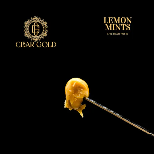 Photograph of product: Lemon Mints -Live Rosin 1g