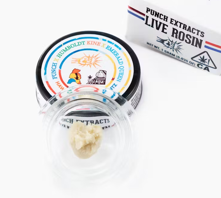 Photograph of product: Punch Extracts Hawaiian Banana Runtz Tier 2 Live Rosin 1g