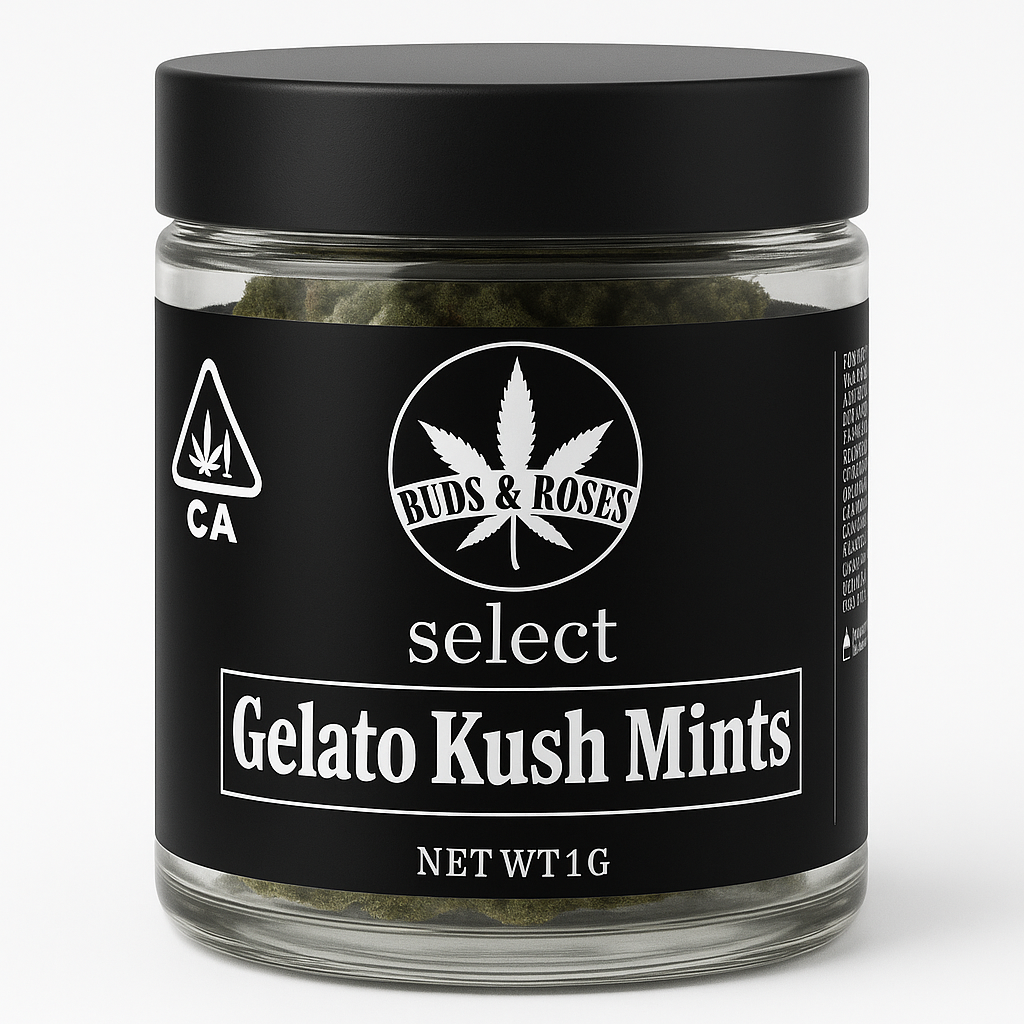 Photograph of product: 1g - Gelato Kush Mints