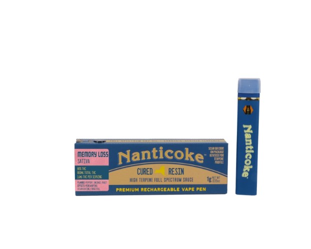Photograph of product: Nanticoke | Memory Loss | Oui'd | 1g AIO