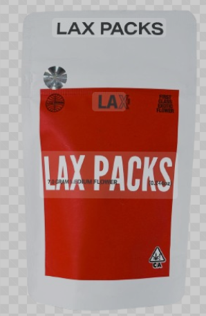 Photograph of product: LAX PACKS 7G FLOWER - TANGIE FEVER
