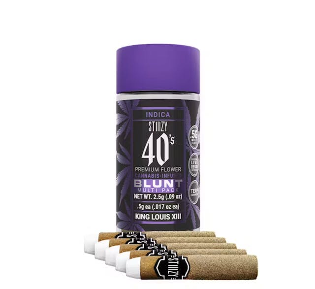 Photograph of product: King Louis XIII 40s 5pk Mini Blunts - 