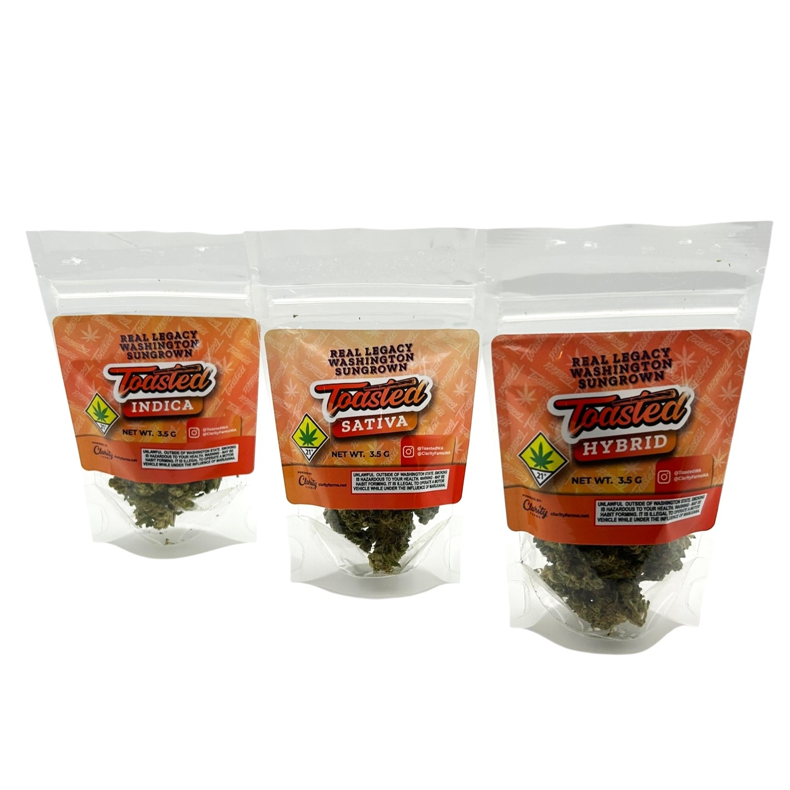 Photograph of product: Alien Sour Apple - by Toasted - 28g
