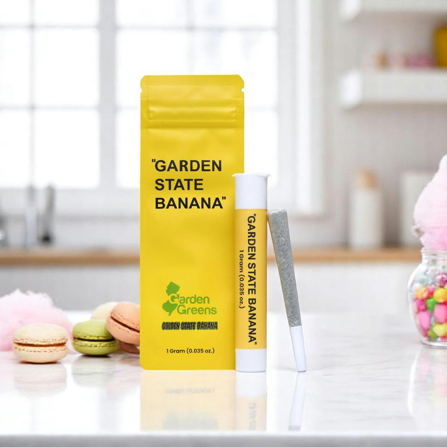 Photograph of product: DOLCE BANANA - PREROLL - 1 G