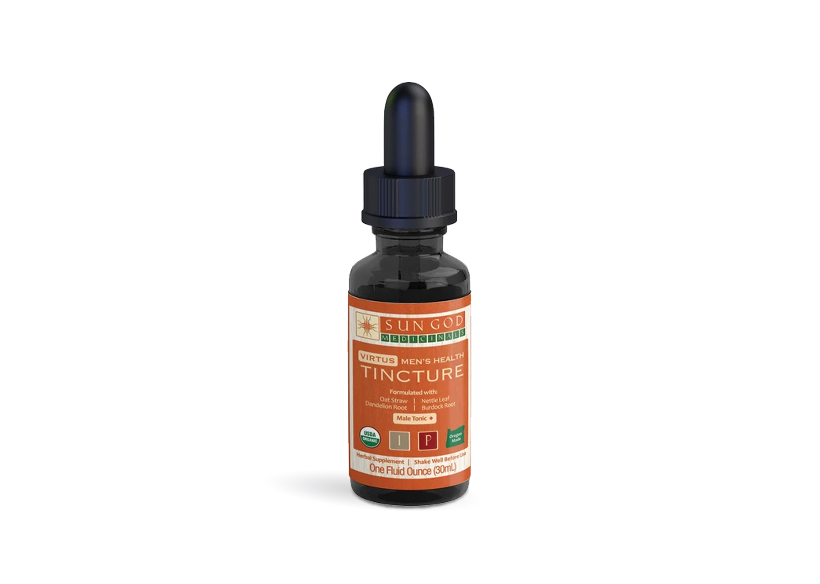 Photograph of product: Virtus Men's Health Tincture | 1oz