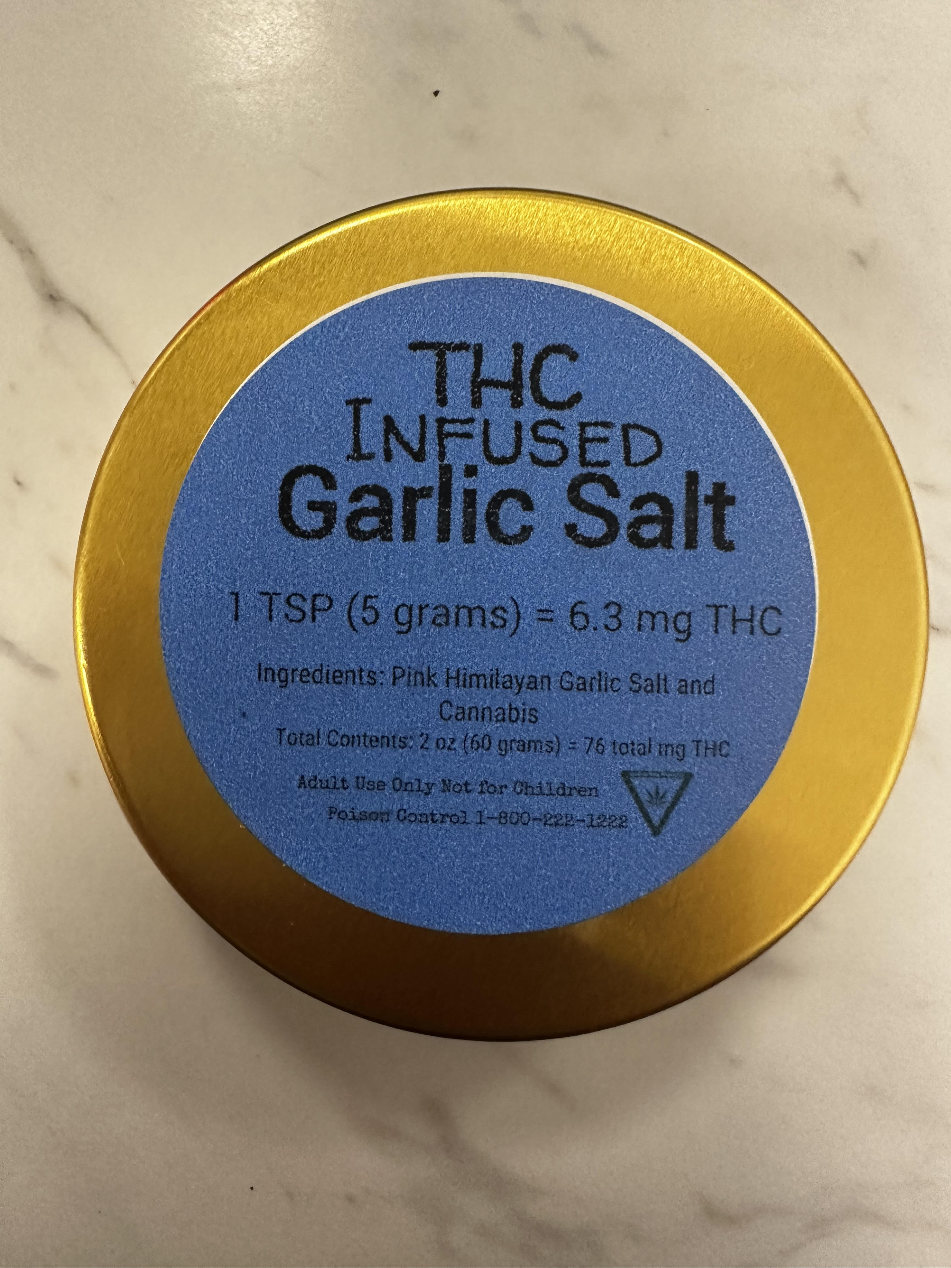 Photograph of product: Infused Garlic Salt