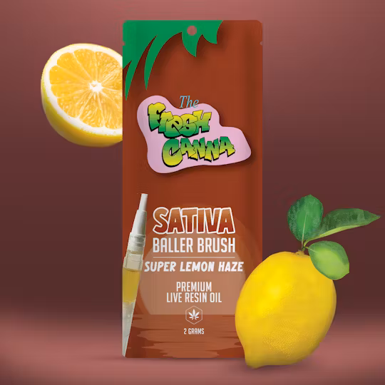 Photograph of product: Fresh Canna Dab Brushes Super Lemon Haze