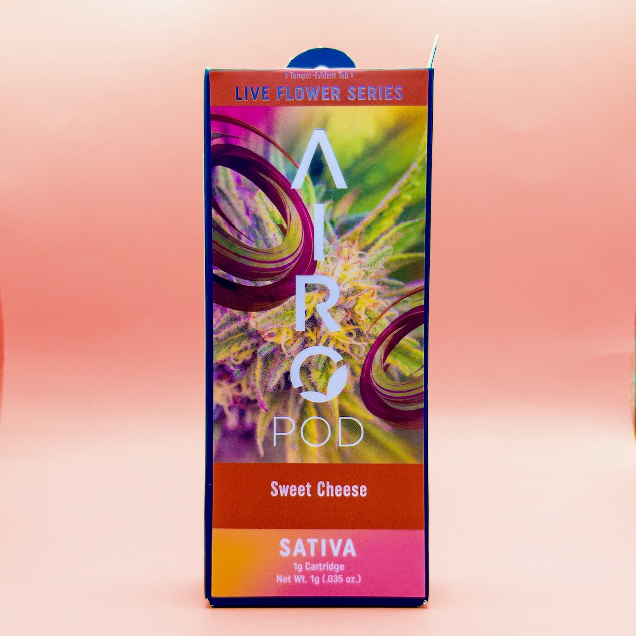 Photograph of product: Airo Pod - Sweet Cheese Live Flower Vape Cartridge