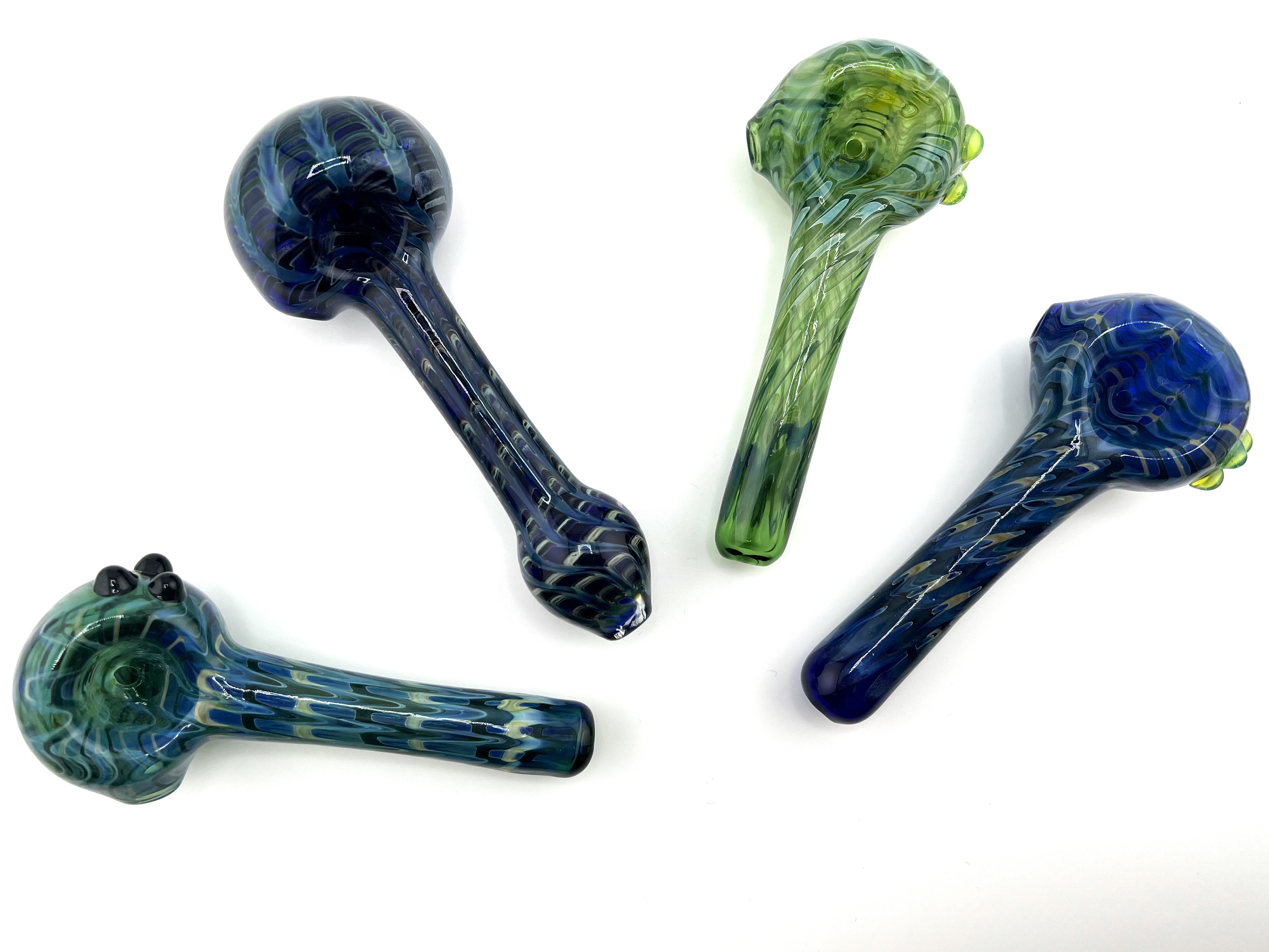 Photograph of product: GLASS | Raked Swirl Spoon