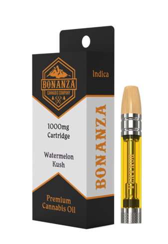 Photograph of product: Bonanza | Watermelon Kush | 510 Vape Cartridge 1g