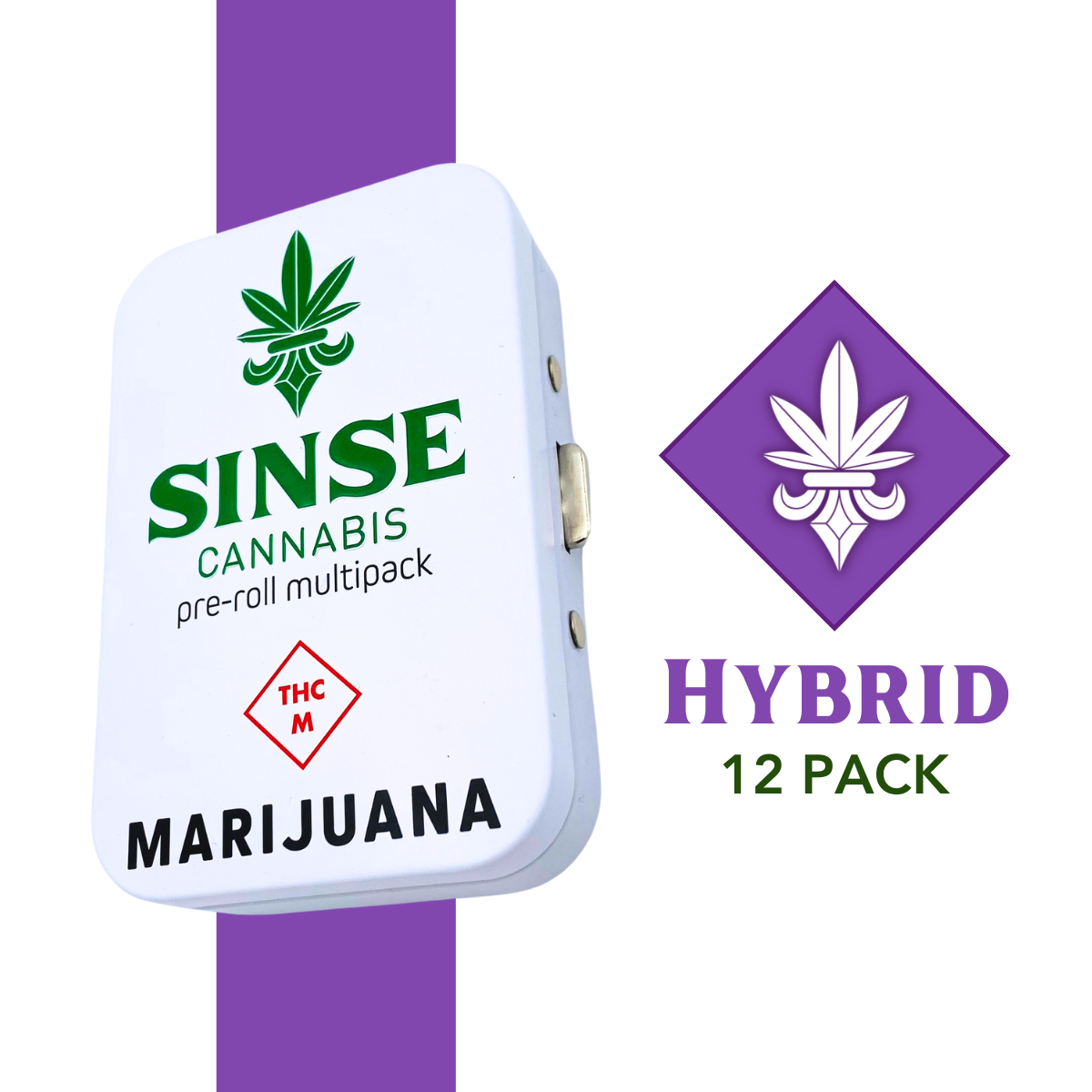 Photograph of product: Grape Gas Preroll 12pk
