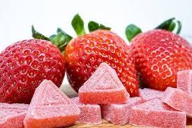 Photograph of product: Full Spectrum Strawberry RSO Gummy-100mg