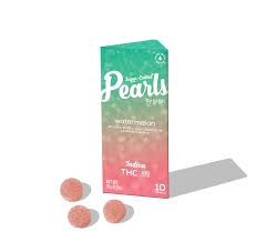 Photograph of product: Watermelon Pearls-10pk- 100mg-Gron