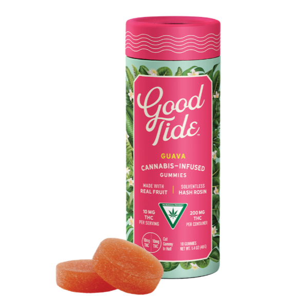 Photograph of product: Good Tide | Guava Hybrid | 10pk/100mg