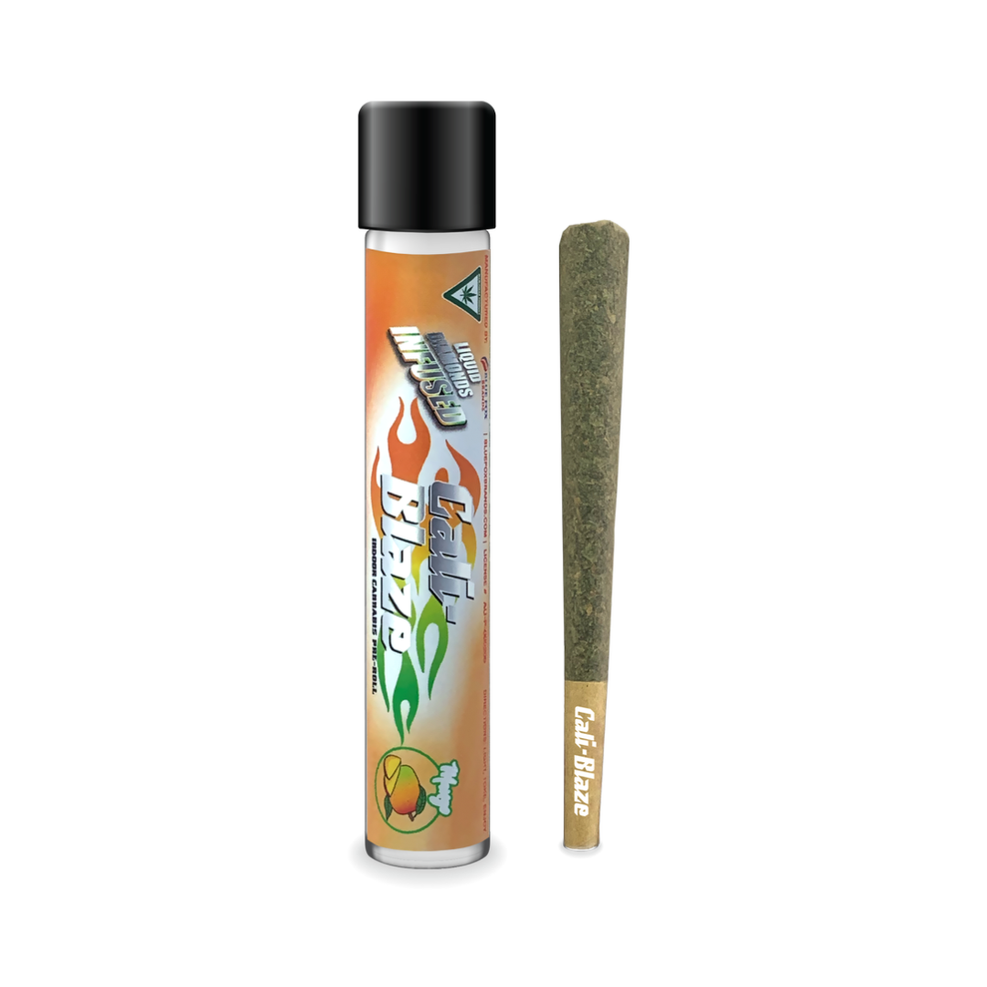 Photograph of product: Cali Blaze Infused Preroll | Mango