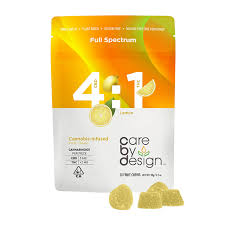 Photograph of product: 4:1 Lemon Gummies