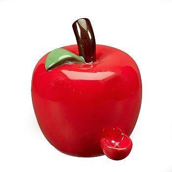 Photograph of product: Glass | Ceramic Apple Pipe | MERCH