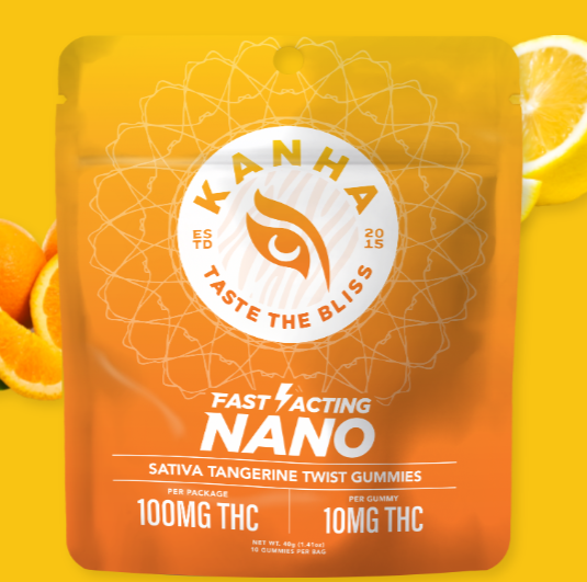 Photograph of product: Tangerine Twist | 10pk/100mg