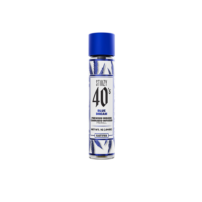 Photograph of product: Blue Dream Infused Preroll, Oui'd, 1g