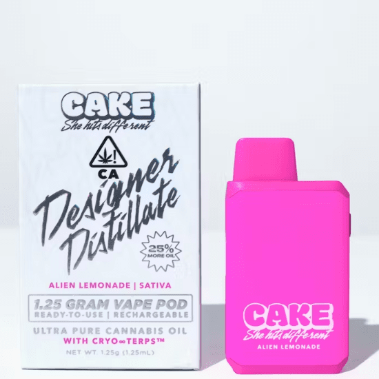 Photograph of product: Alien Lemonade - Oui'd - Designer Distillate - 