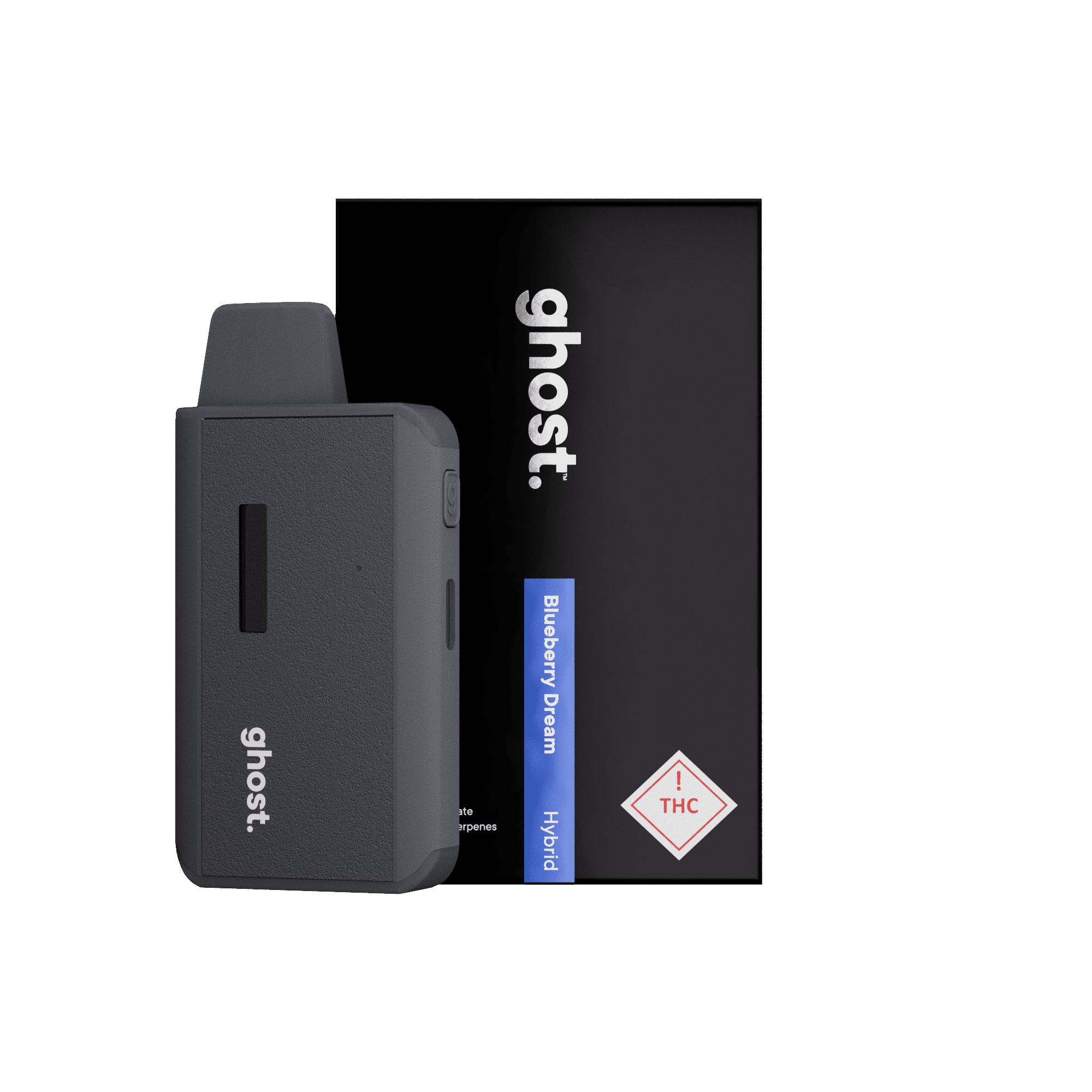Photograph of product: Ghost | 2g Cart | Blueberry Dream | Hybrid