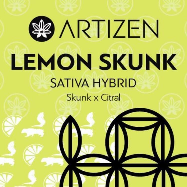 Photograph of product: Artizen - Lemon Skunk Joints 2pk