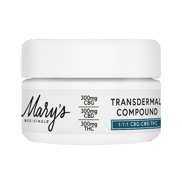 Photograph of product: 1:1:1 CBG/CBD/TH-oui  Transdermal Compound 1oz *SPECIAL PRICING* - 1:1:1 CBG/CBD/TH-oui  Transdermal Compound 1oz