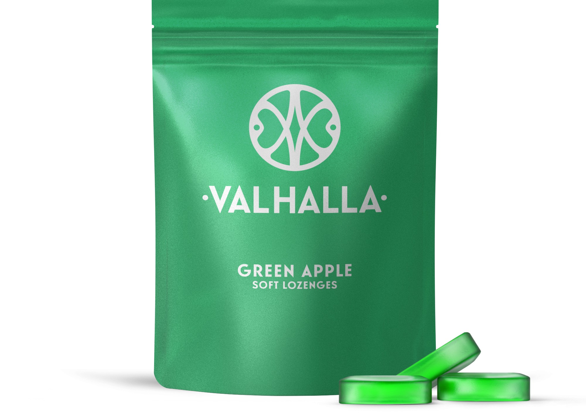Photograph of product: Valhalla - Gummies - Green Apple (H) 100mg