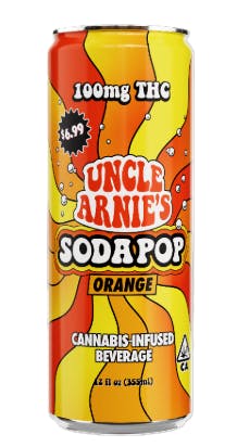 Photograph of product: Orange Soda 100mg 12oz - 