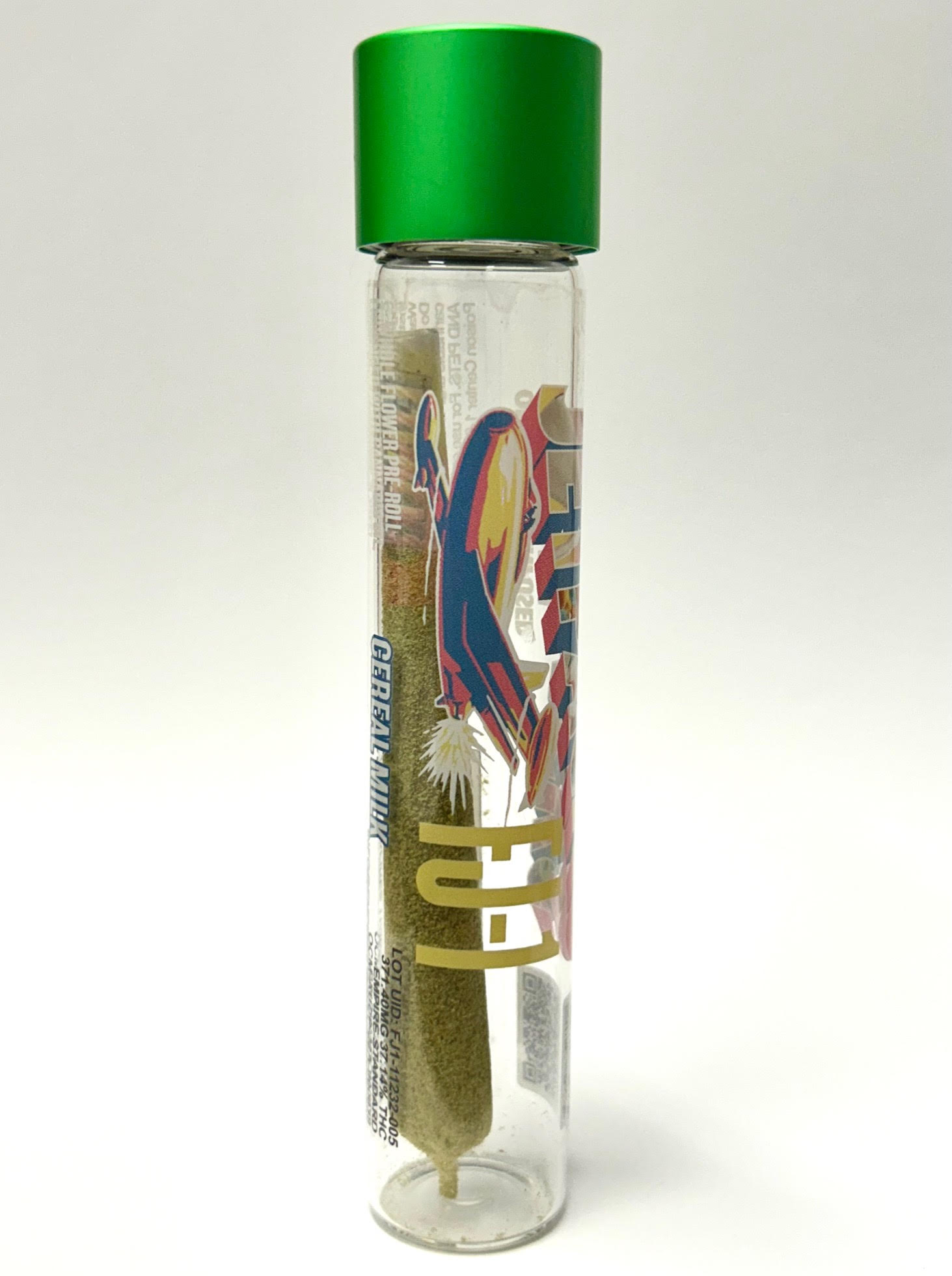 Photograph of product: Jetpacks FJ-1 Infused PreRoll - Cereal Milk