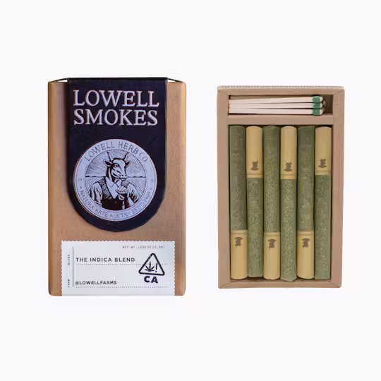 Photograph of product: Lowell The Chill Oui'd Blend Pre-roll 6pk (REC)