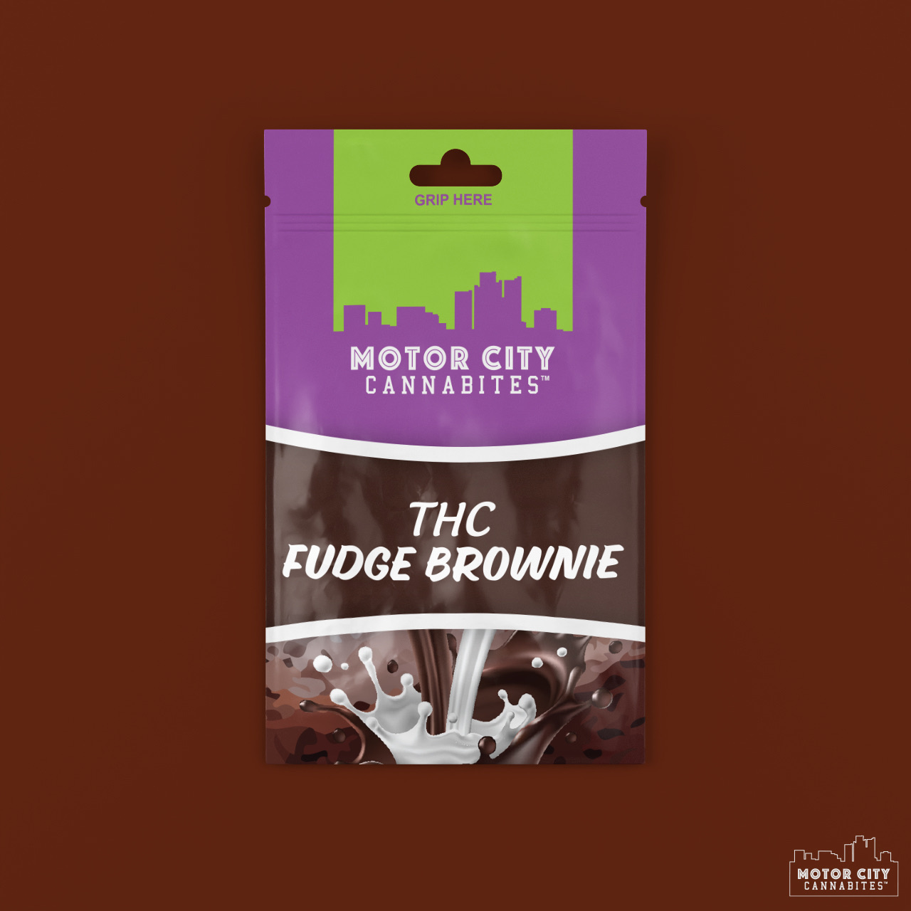 Photograph of product: AU MCC: Fudge Brownie 200mg