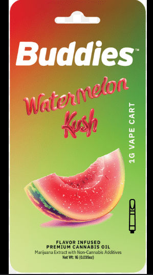 Photograph of product: Buddies Flavor Cart: Watermelon Kush - 